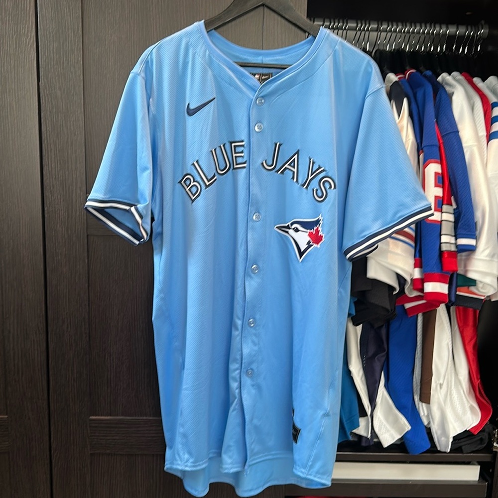 Vladimir Guerrero Jr. Toronto Blue Jays Nike Alt. Elite Jersey - Powder Blue